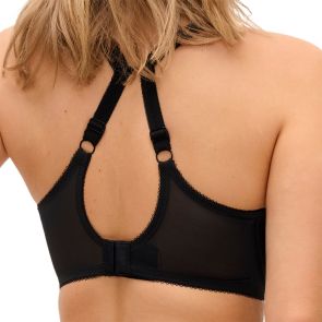 Freya Quinn Cameo Underwire Plunge Bra AA404302 Black