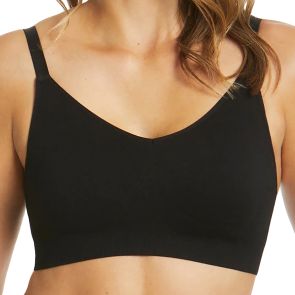 Ambra Bare Essentials Mesh Support Wirefree Bra Black