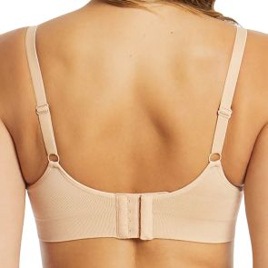 Ambra Bare Essentials Mesh Support Wirefree Bra Rose Beige