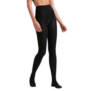 Ambra Organic Bamboo Tights Black