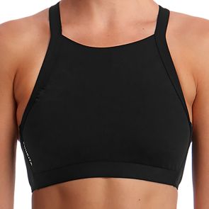 Funkita Ladies Hi Light Swim Top FKS018L Still Black