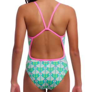 Funkita Girls Single Strap One Piece FKS030G Loose Goose