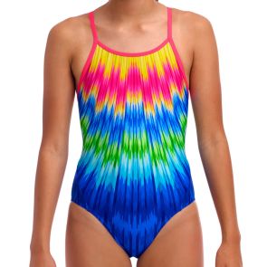Funkita Girl's Diamond Back One Piece FKS033G Fly TIme 