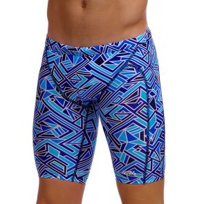 Funky Trunks Boy's Training Jammer FTS003B Blue Bits