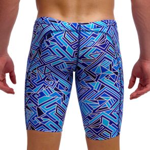 Funky Trunks Boy's Training Jammer FTS003B Blue Bits