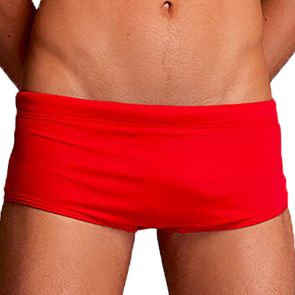 Funky Trunks Sidewinder Boy Swim Trunks FTS015B Still Red