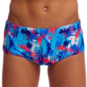Funky Trunks Boy's Sidewinder Trunks FTS015B Messy Messy Messy