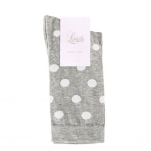 Levante Gigi Crew Socks LGIGISPTSK Grey Marle/Creme