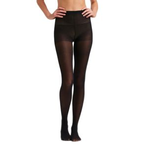 Ambra Opaque Hipster School Tights Classic Black