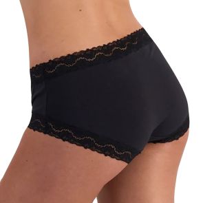 Berlei Marais Cotton Boyleg WQAM Black