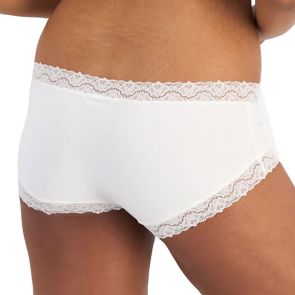 Berlei Marais Cotton Boyleg WQAM White