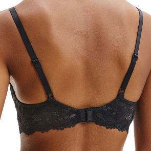 Calvin Klein Seductive Comfort Unlined Full Coverage Bra QF6572 Black