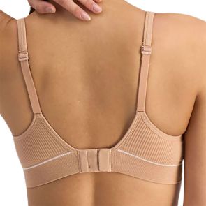 Bonds Retro Rib Seamless Wirefree Bra YXF7Y Blush