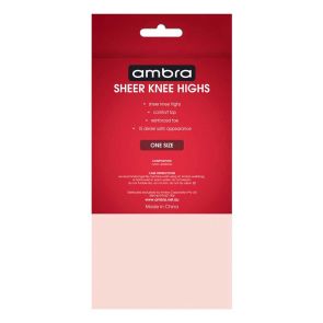 Ambra Sheer Knee High 3-Pack Almost Black