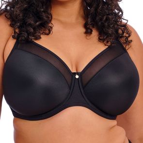 Elomi Smooth Sahara Underwire Moulded T-shirt Bra EL4301 Black