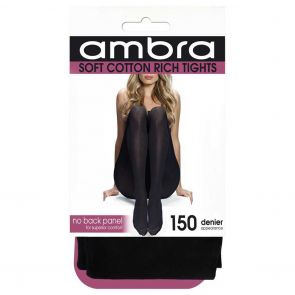 Ambra Cotton Comfort Tight Black