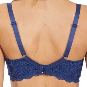 Triumph Essential Lace Balconette Bra 10206595 Navy Blue
