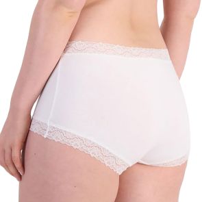 Berlei Marais Cotton Full Brief WQAL White