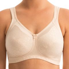 Hestia Women's Lace Wirefree Bra - Light Pink - Size 24C, BIG W