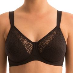 Triumph Lacy Minimizer Bra 10154651 Black