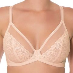 Triumph Sheer Minimiser Bra 10160989 Mocca Womens Bra