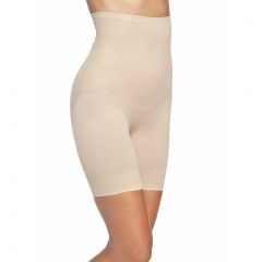 Miraclesuit Shapewear Adjustable Fit Hi Waist Thigh Slimmer 2909 Nude