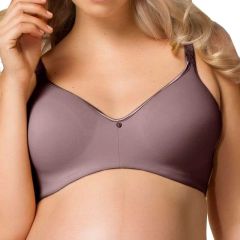 Cake Maternity Croissant Flexible Wire Spacer Bra Raisin 24-1016