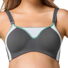 Cake Maternity Lemon Zest Sports Bra Grey 24-1018-78