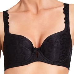 Bendon Damask Contour Bra 72-69 Black