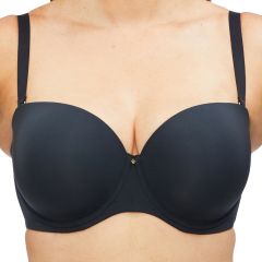 Nancy Ganz Body Define Strapless Contour Bra BW9085 Black