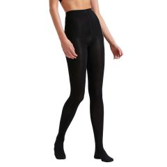 Ambra Organic Bamboo Tights Black