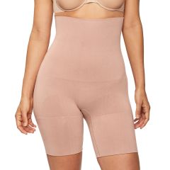 Nancy Ganz Bamboo Essentials High Waisted Shaper Short BW7108 Mahogany