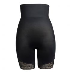 Hush Hush by Slimform Essensual Smooth Lace Thigh Shaper Black HH016