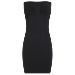 Nearly Nude Strapless Slip Dress NNSTRLSLI Black