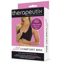 Therapeutix Front Opening Comfort Bra TFOCB Black