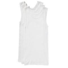 Bonds Boys Chesty Singlet 3-Pack UYG33A White