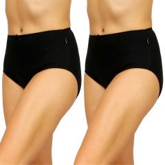 Hestia Heroes Full Brief 2 Pack W10072 Black