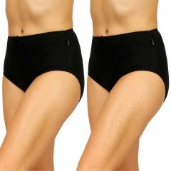 Hestia Heroes Full Brief 2-Pack W10072 Black