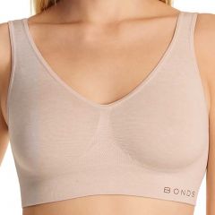 Bonds Comfy Crop WVLHY Petal Dust Heather