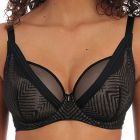 Freya Tailored Underwire High Apex Plunge Bra AA401121 Black
