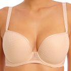 Freya Tailored Underwire Moulded Plunge T-shirt Bra AA401131 Natural Beige