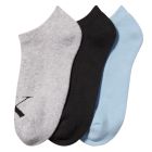 Calvin Klein Flat Knit Monogram Low Cut Socks 3-Pack ECJ501 Multi