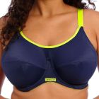 Elomi Energise Underwire Sports Bra With J Hook EL8041 Navy