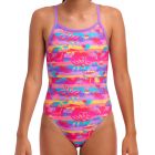 Funkita Single Strap One Piece FKS030G Leave In Kids Swimwear