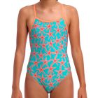 Funkita Single Strap One Piece FKS030G Star Party Kids Swimwear