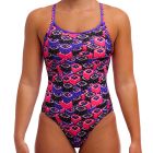 Funkita Ladies Diamond Back One Piece FKS033L Mushi Sushi