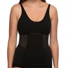 Hush Hush by Slimform Harmony Ladder Control Cami Black HH011