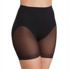 Miraclesuit Shapewear Sheer Shaping X-Firm Rear Lift Boyshort 2776 Black Women Shapewear