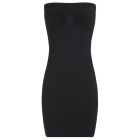 Nearly Nude Strapless Slip Dress NNSTRLSLI Black