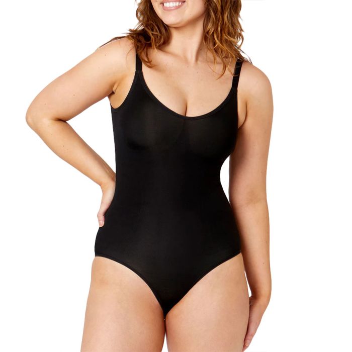 Ambra Powerlite Bodysuit AMKFBS Black Womens | Zodee Australia